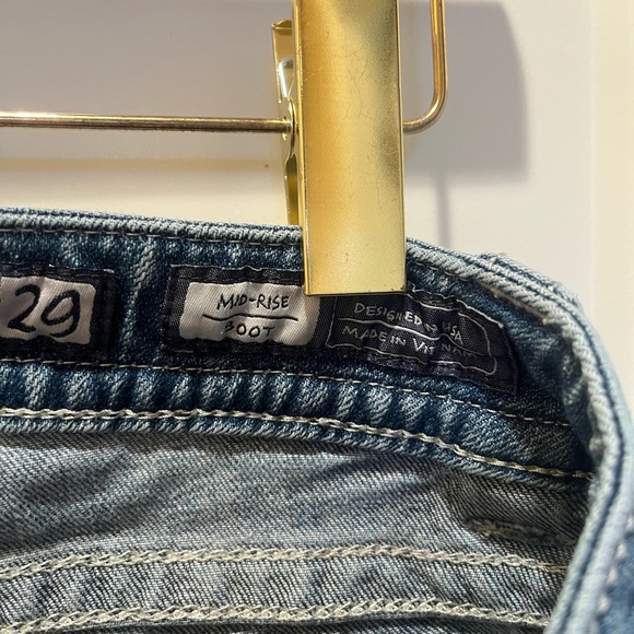 Miss me 29 mid rise easy boot plain jean inseam 34 - Picture 7 of 12